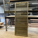 Schutterscherm groen geïmpregneerd Hillhout